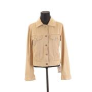 Pre-owned Cotton outerwear Maison Margiela Pre-owned , Beige , Dames