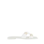 Sandalen Slippers Santoni , White , Dames