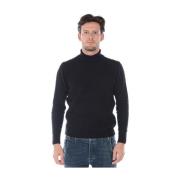 Melbourne Sweater Pullover Daniele Alessandrini , Black , Heren