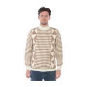 Follonica Sweater Pullover Daniele Alessandrini , Multicolor , Heren