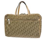 Pre-owned Cotton handbags Dior Vintage , Brown , Dames