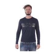 Sweatshirts Emporio Armani EA7 , Blue , Heren