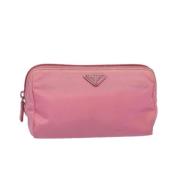 Pre-owned Nylon prada-bags Prada Vintage , Pink , Dames