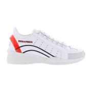 Leren Sneaker Dsquared2 , White , Dames