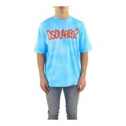 Heren Skater Fit Dsquared2 , Blue , Heren