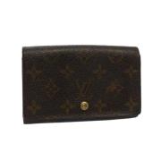 Pre-owned Canvas wallets Louis Vuitton Vintage , Brown , Dames