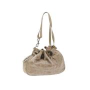 Pre-owned Nylon dior-bags Dior Vintage , Beige , Dames