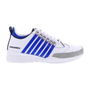 Heren Legendary Sneaker Wit/Blauw Dsquared2 , White , Heren
