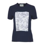 T-Shirts Vicario Cinque , Blue , Dames