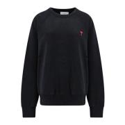 Sweatshirts Ami Paris , Black , Dames