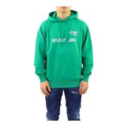 Heren Viena Postcard Hoodie Helmut Lang , Green , Heren