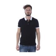 Polo Shirts Versace , Black , Heren