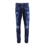 Heren Dark Clean Wash Cool Guy Blauw Dsquared2 , Blue , Heren