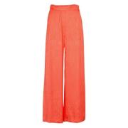 Klassieke Zwarte Broek Suncoo , Orange , Dames