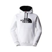 Hoodie The North Face , White , Heren