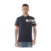 Polo Shirts Emporio Armani EA7 , Blue , Heren