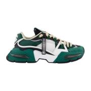 Heren Air Master Sneaker Groen/Wit Dolce & Gabbana , Green , Heren