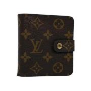 Pre-owned Canvas wallets Louis Vuitton Vintage , Brown , Dames