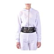 Sweater met rits Philipp Plein , White , Dames