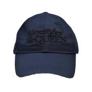 Hats Alexander McQueen , Blue , Heren