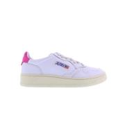 Dames Autry 01 Low wit/hotpink Autry , White , Dames