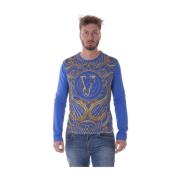 Sweatshirts Versace Jeans Couture , Blue , Heren