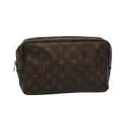 Pre-owned Canvas louis-vuitton-bags Louis Vuitton Vintage , Brown , Da...