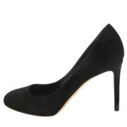 Pre-owned Suede heels Gucci Vintage , Black , Dames