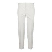 Slim-fit Trousers PT Torino , White , Dames