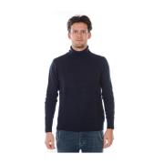 Melbourne Sweater Pullover Daniele Alessandrini , Blue , Heren