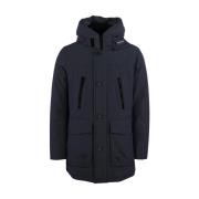 Blauwe Arctic Parka Evolution Woolrich , Blue , Heren