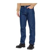 Straight Jeans Calvin Klein , Blue , Heren