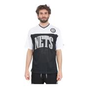 Brooklyn Nets NBA Arch Graphic T-shirt New Era , Multicolor , Heren