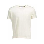 Geborduurd Biologisch Katoenen T-shirt Gant , White , Dames