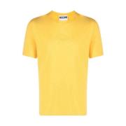 T-Shirts Moschino , Yellow , Heren