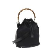 Pre-owned Nylon gucci-bags Gucci Vintage , Black , Dames