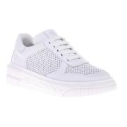 Sneaker in white calfskin Baldinini , White , Dames