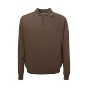 Polo Shirts Malo , Brown , Heren