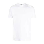Witte T-shirts en Polos Collectie Zanone , White , Heren