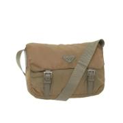 Pre-owned Nylon prada-bags Prada Vintage , Brown , Dames