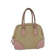 Pre-owned Cotton handbags Prada Vintage , Beige , Dames