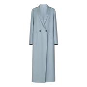 Belted Coats Malo , Blue , Dames