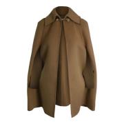 Pre-owned Wool outerwear Michael Kors Pre-owned , Brown , Dames