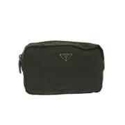 Pre-owned Nylon prada-bags Prada Vintage , Green , Dames