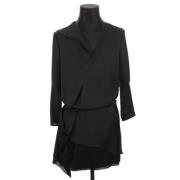 Pre-owned Polyester dresses Acne Studios Pre-owned , Black , Dames