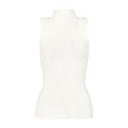 Mouwloze Top Emporio Armani , White , Dames