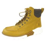 Groene Leren Wandelschoenen Timberland , Yellow , Heren