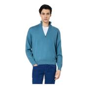 Turtlenecks Massimo Alba , Blue , Heren