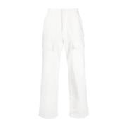 Hoge Taille Witte Denim Broek SKY High Farm , White , Heren