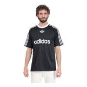 Zwart Adicolor Poly T-shirt Iconische Trefoil Adidas Originals , Black...